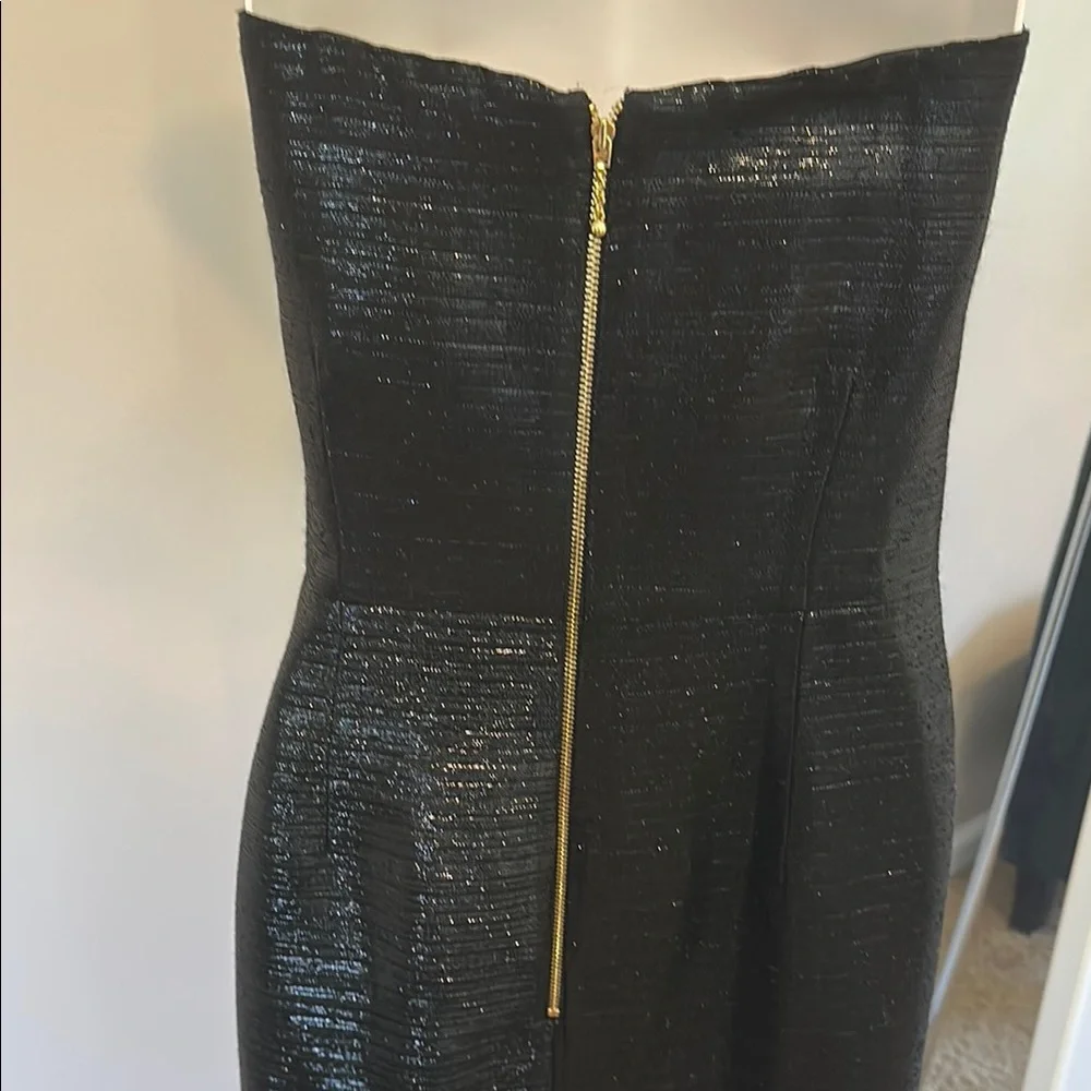 Kate Spade Black Strapless Cocktail Dress